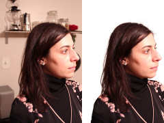 Original image and result with background removed